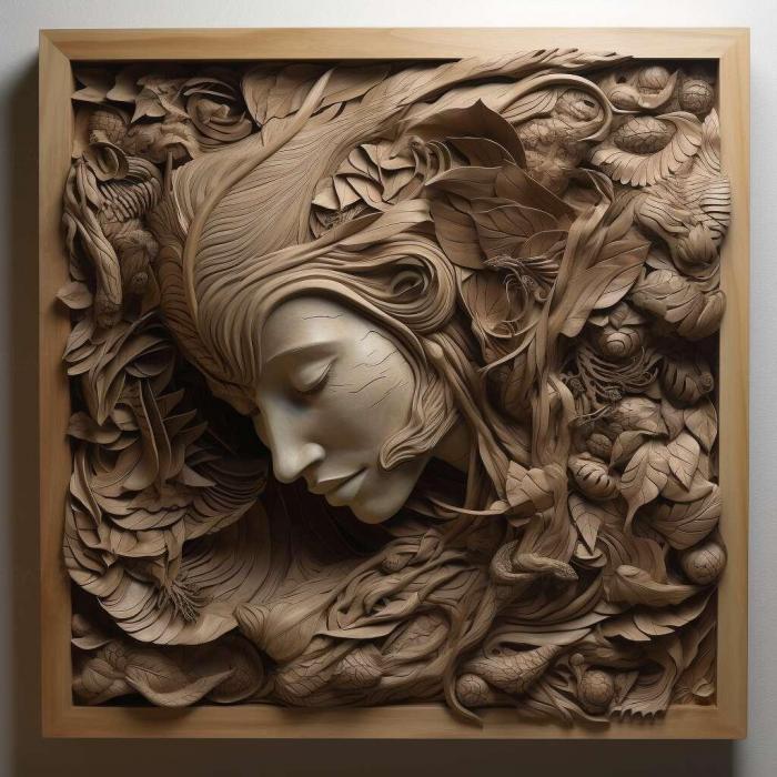 نموذج ثلاثي الأبعاد لآلة CNC 3D Art 